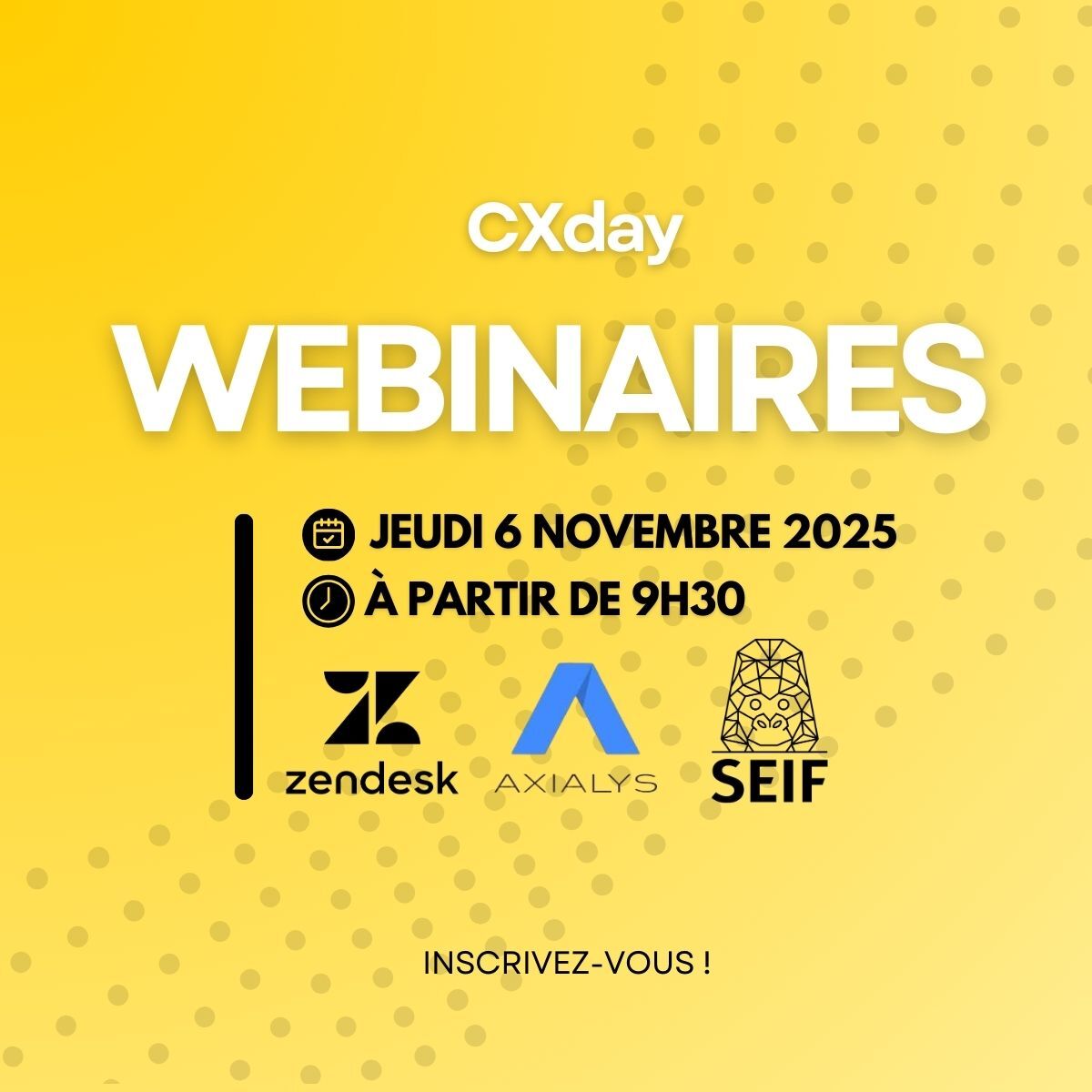 CXday Webinaire - Post LinkedIn
